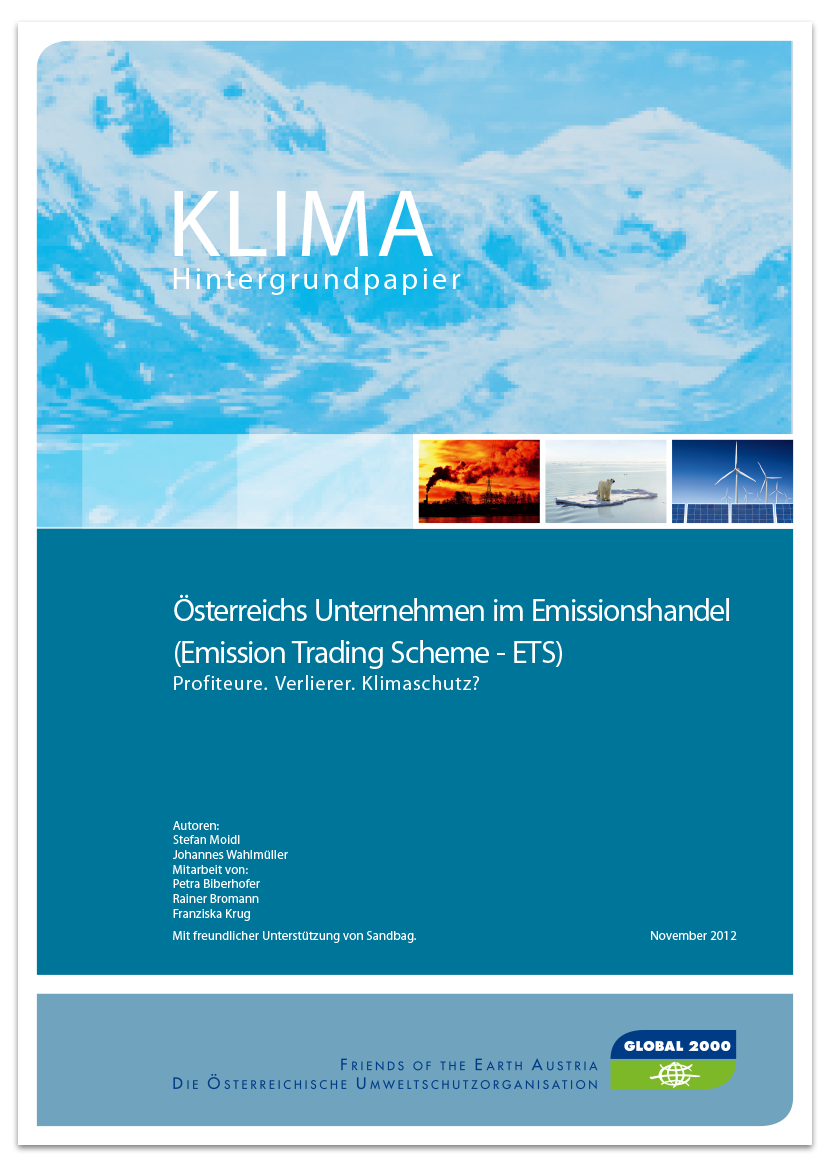 Emissionshandel in Österreich Emissionshandel in Österreich