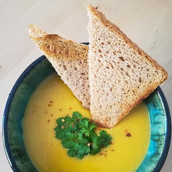 Kürbis Karotten Suppe