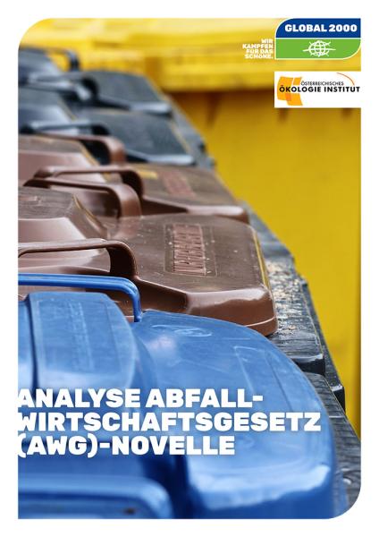 Cover Analyse AWG-Novelle