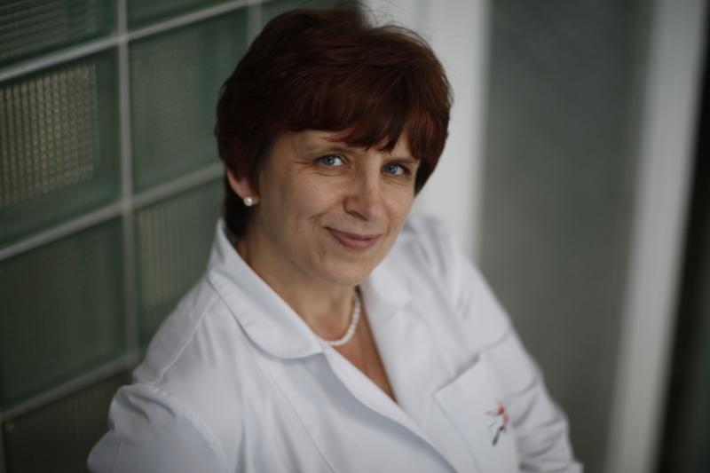 Ludmilla Marenych, Ärztin auf der Leukämistation in Kharkov