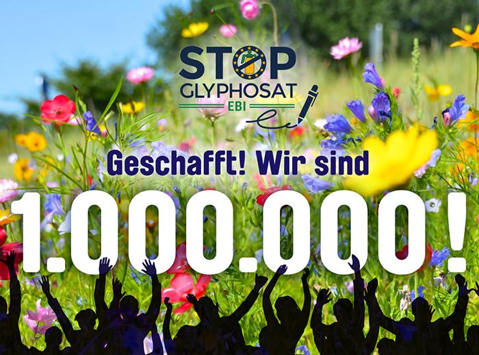 Glyphosat EBI Ziel erreicht Glyphosat EBI Ziel erreicht
