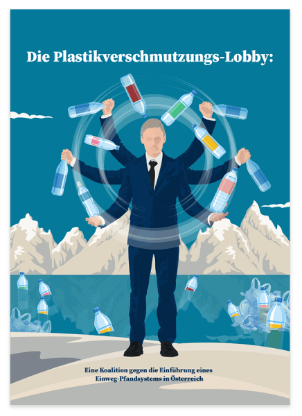 Report Cover: Die Plastikverschmutzer-Lobby