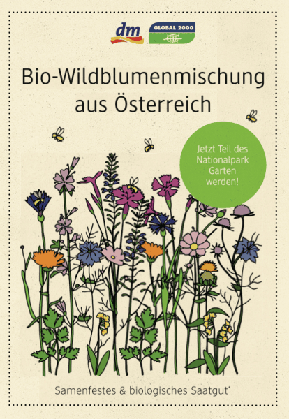 Bio-Wildblumenmischung aus Österreich