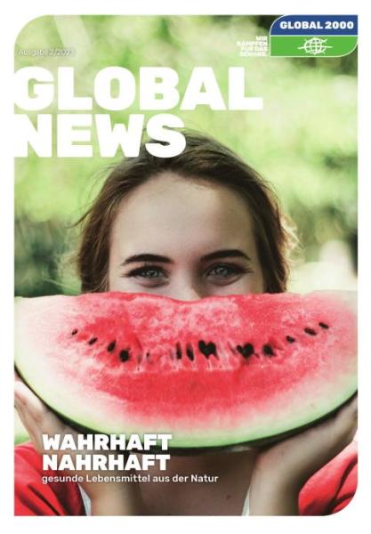 Das Cover der GLOBAL NEWS 2023