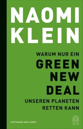 Buchcover "Warum nur ein Green New Deal unseren Planeten retten kann"
