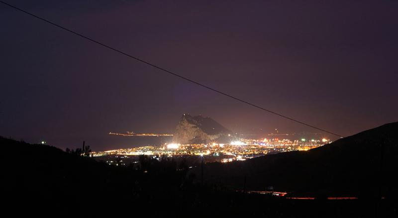 Stadtlichter bei Nacht