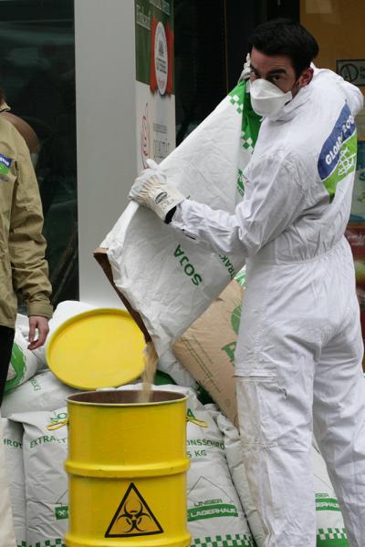 Gentechnik Futtermittel Aktion