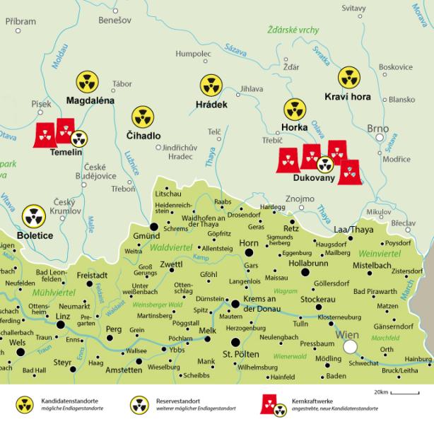Atommüll-Endlager Konzept Tschechien