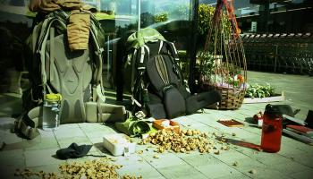 Rucksäcke der Weltwanderer