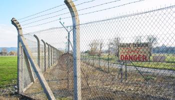 Zaun in Frankreich