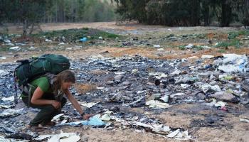Müll in der Natur in Spanien