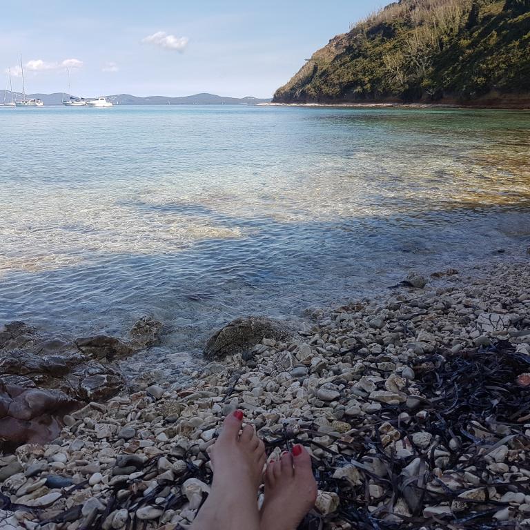 Bok-Beach auf der Insel Susak