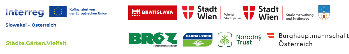 Logos Partnerorganisationen Städte.Gärten-Vielfalt