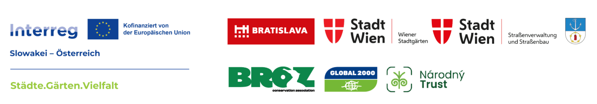Logos der Partner:innen von Städte.Gärten.Vielfalt