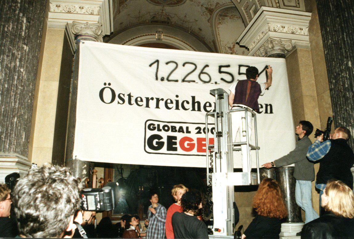 1.226.551 Stimmen gegen Gentechnik beim Gentechnik-Volksbegehren 1997