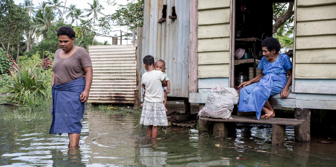 Überflutetes Gebiet in Karoko 2015 (c) Jeff Tan
