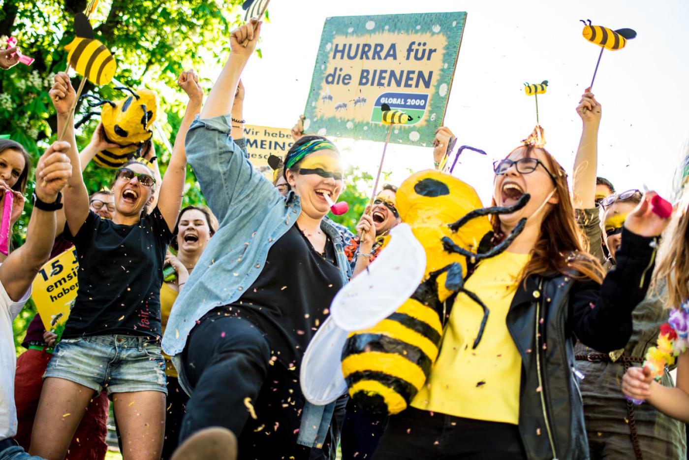 Erfolg feiern mit GLOBAL 2000