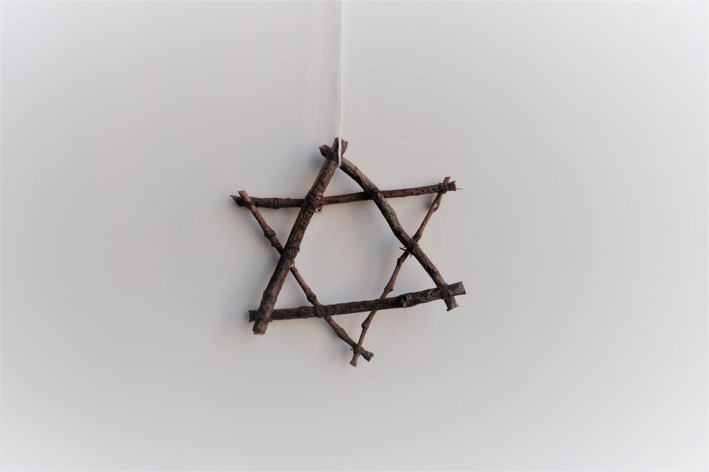 Stern aus Zweigen
