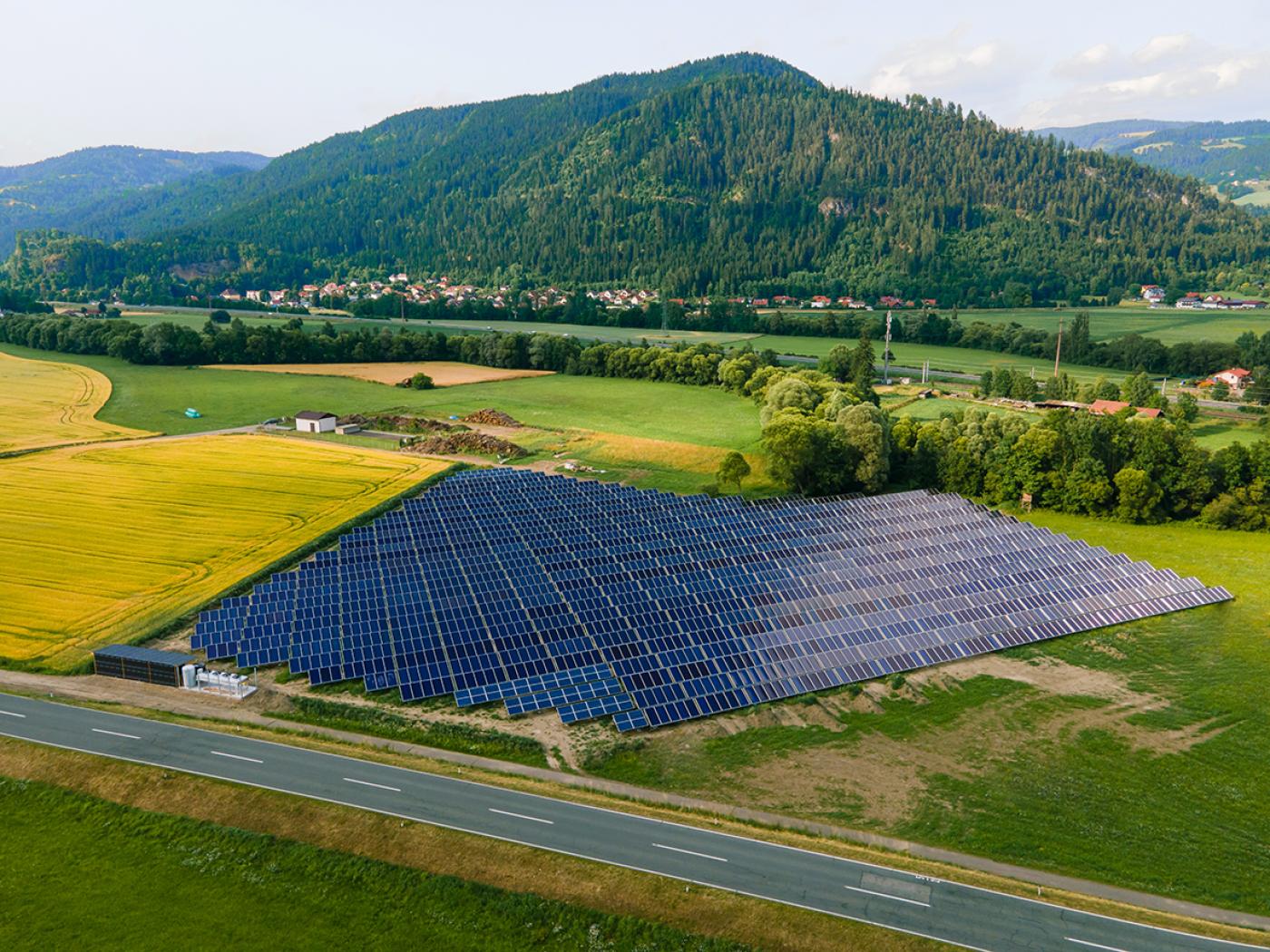 Solar Fernwärme Friesach