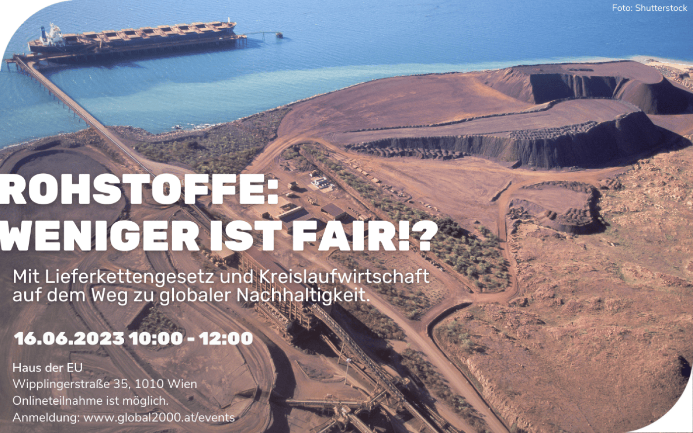 Rohstoffe: Weniger ist fair!?