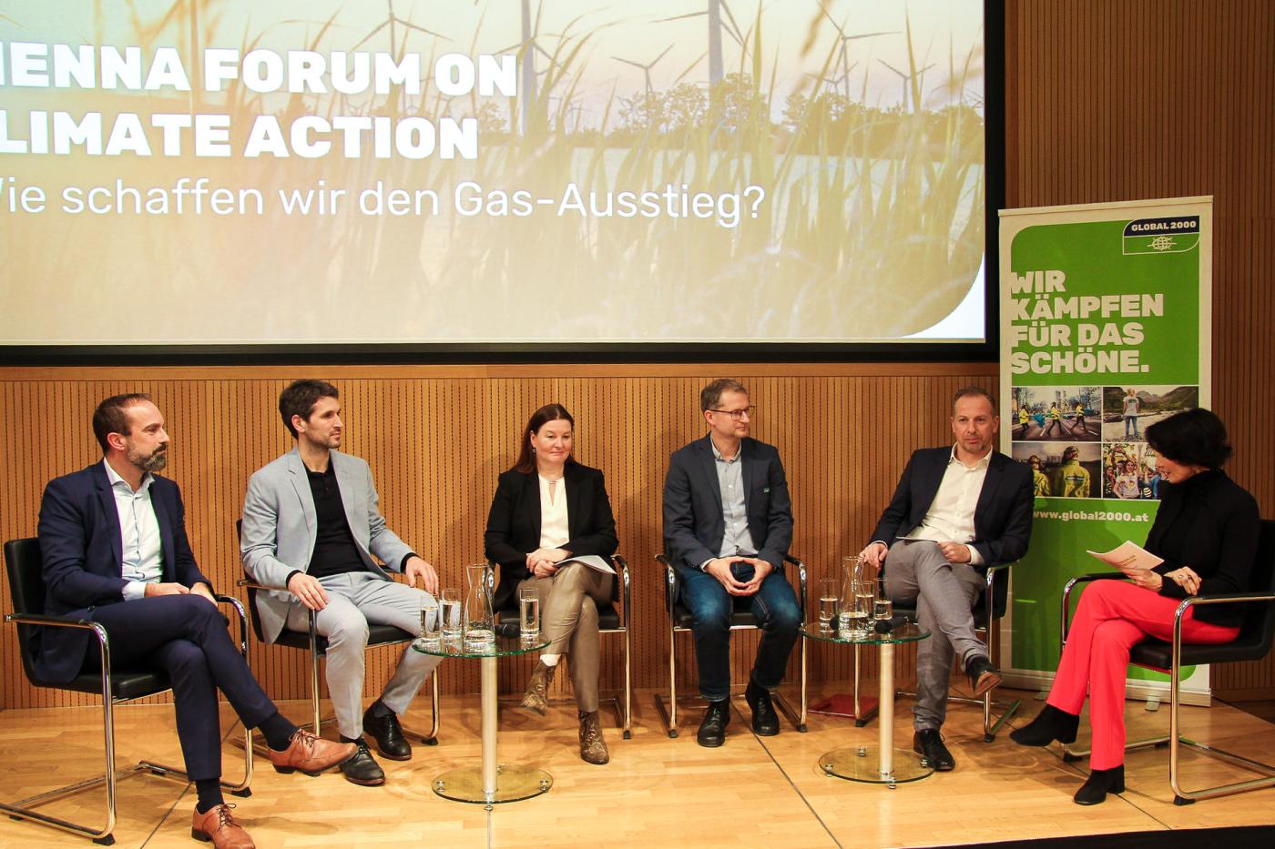 Podiumsdiskussion beim Vienna Forum