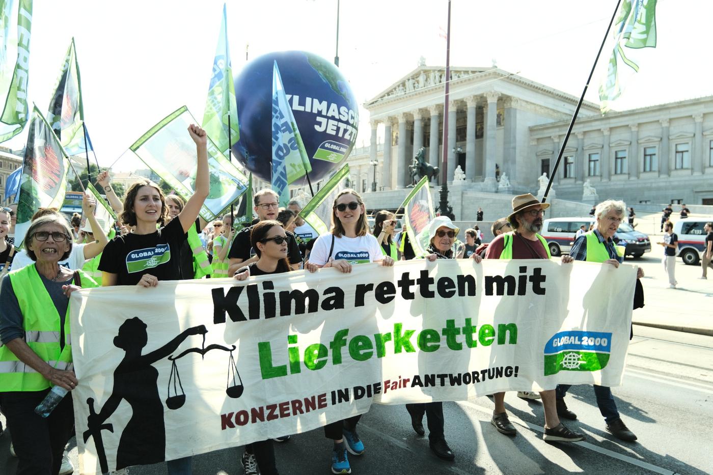 Foto vom Klimastreik