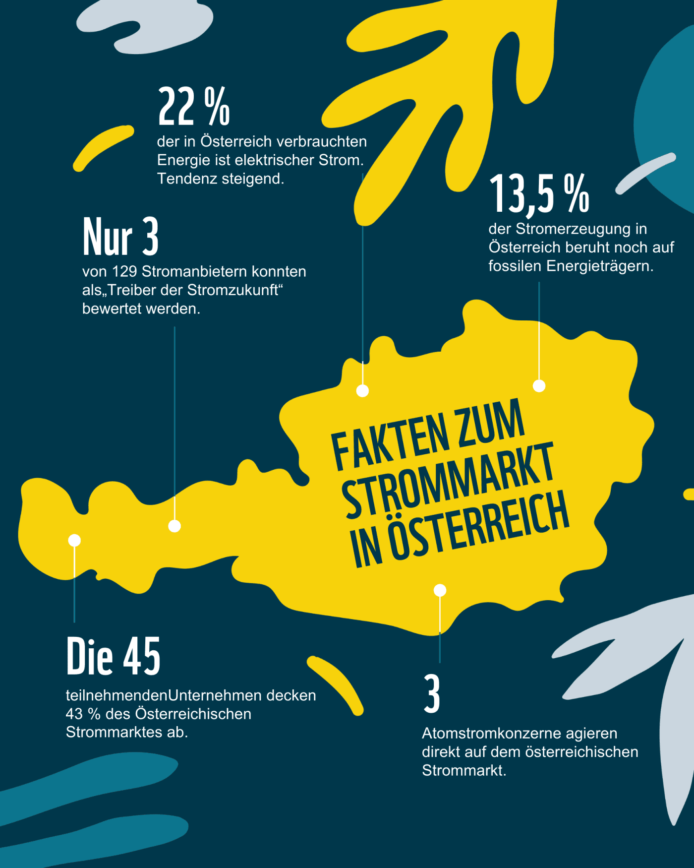 Fakten zum Strommarkt in Österreich - die wicntigsten Fakten dazu