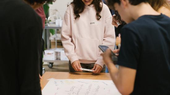 Schüler:innen in Aktion