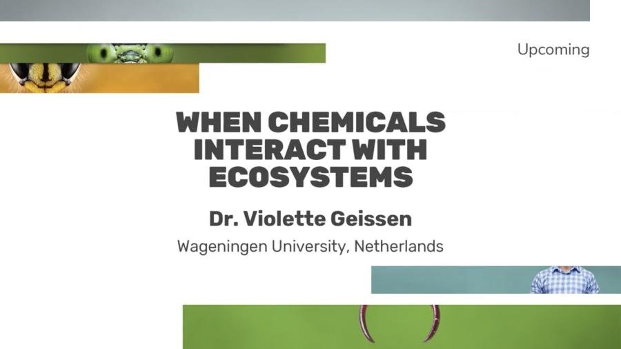 When chemicals interact with ecosystems: Dr. Violette Geissen