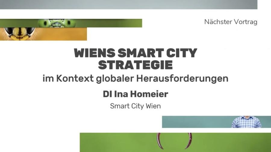 Wiens Smart City Strategie im Kontext globaler Herausforderungen: DIin INa Homeier