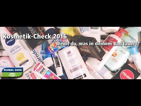 Der GLOBAL 2000 Kosmetik-Check