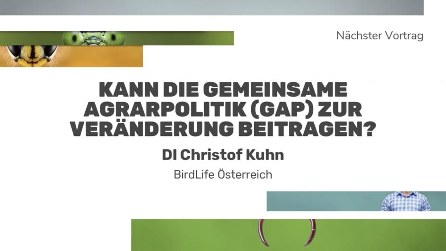 Kann die gemeinsame Agrarpolitik (GAP) zur Veränderung beitragen? DI Christoph Kuhn