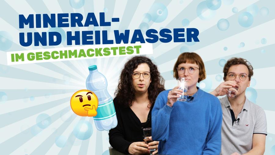 Thumbnail zum Mineral- und Heilwasser Geschmackstest