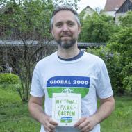 Portrait Dominik Linhard. Biodiversitäts-Experte bei GLOBAL 2000