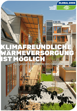 Klimafreundliche Wärmeversorgung Cover