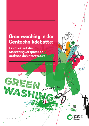 greenwashing in der Gentechnik