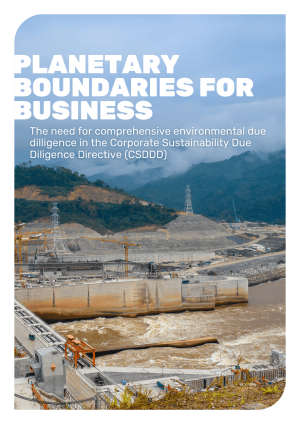 Planetary Boundaries 