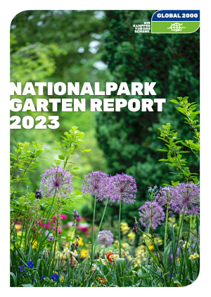 Cover des Nationalpark Garten Report