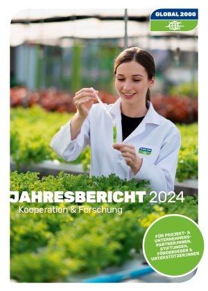 Cover des Jahresberichts