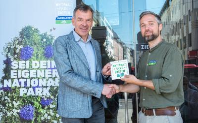 Nationalpark Garten Eröffnung Stadt Innsbruck