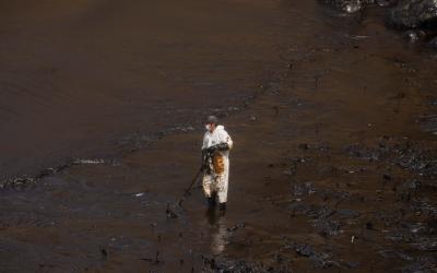 Öl-Katastrophe in Lima