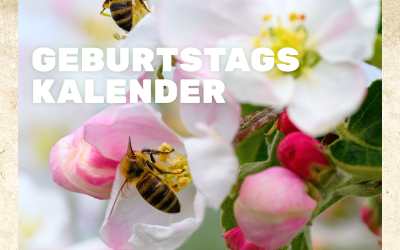 Ausschnitt aus dem Geburtstagskalender