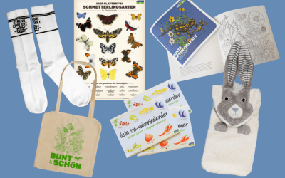 Fotocollage von verschiedenen Geschenksideen für Ostern