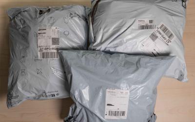 3 große Pakete aus Übersee