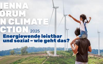 Sujet für das Vienna Forum of Climate Action