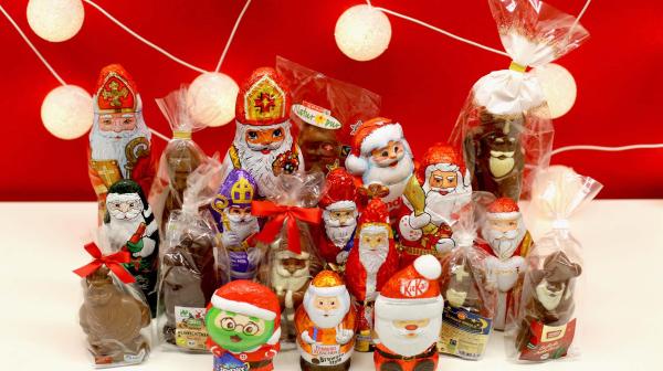 eine Auswahl an Schoko Nikolaus