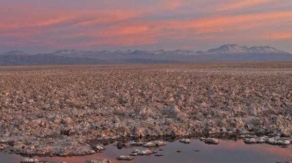 Salzlacke in Chile - Salar de Atacama
