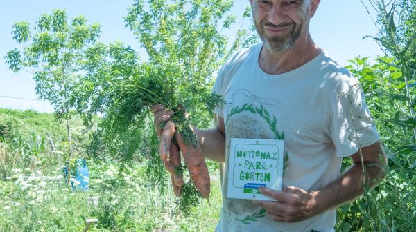 Cityfarm wird Teil des Nationalpark Garten, kochen mit Gemüseraritäten