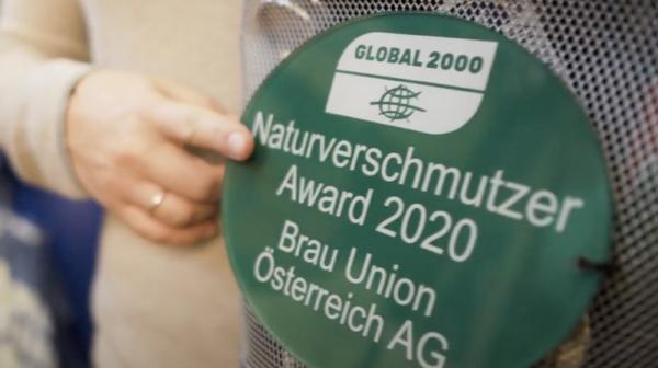Brau Union Naturverschmutzer-Award Platz 2