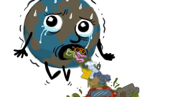 Erde kotzt Ressourcen